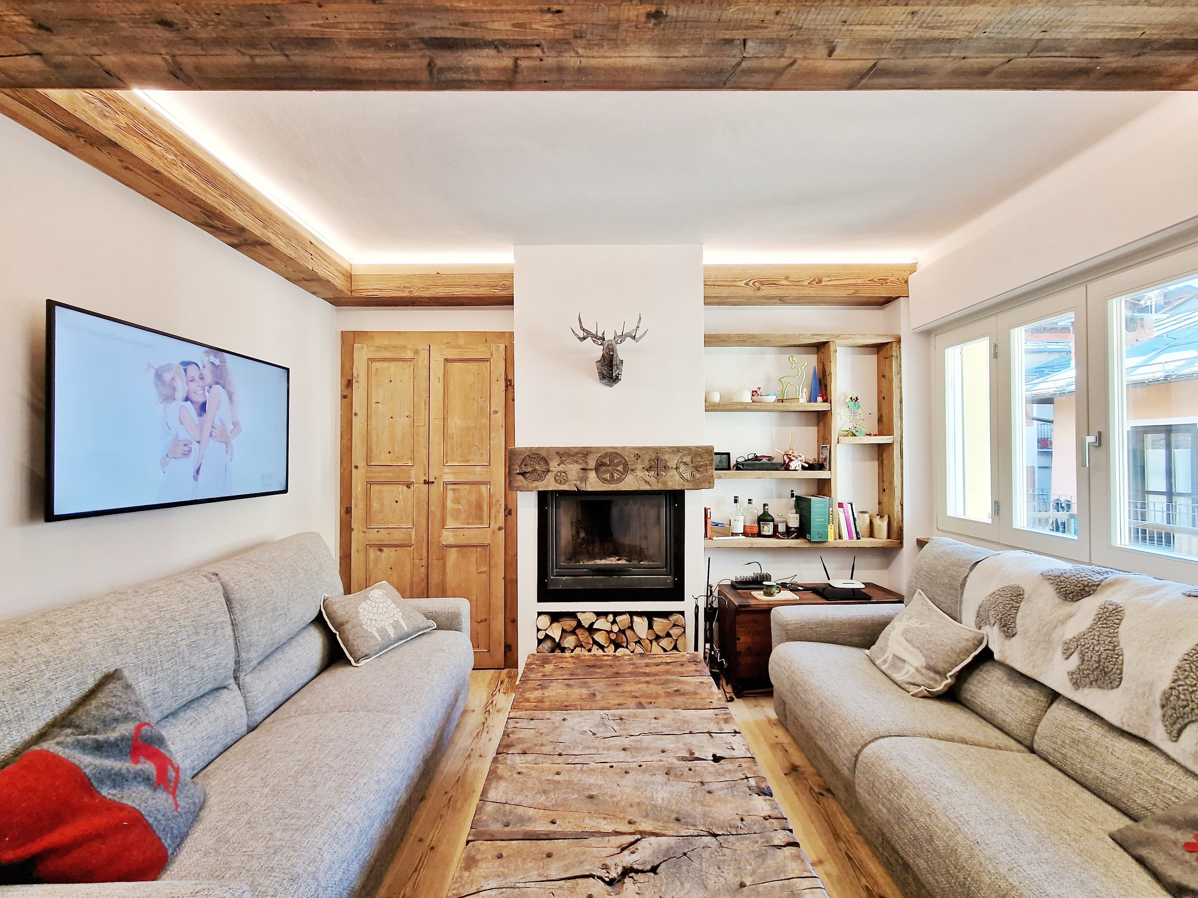 Chambre parentale de l'appartement Bijou Limone